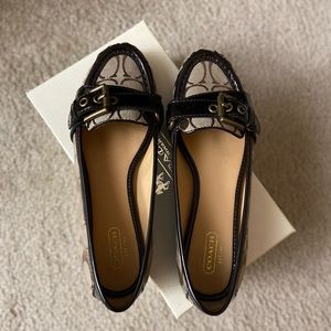 Coach flat shoes